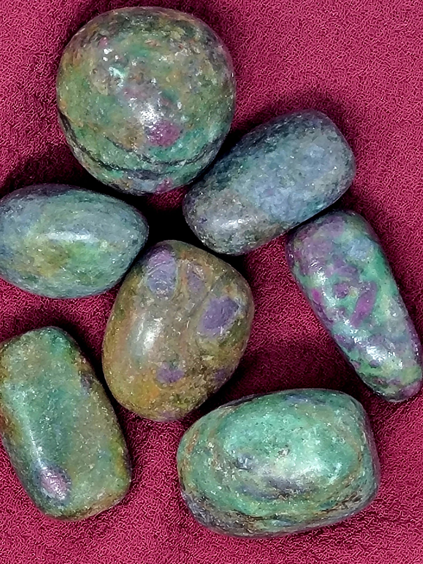 Ruby Fuchsite Tumbled