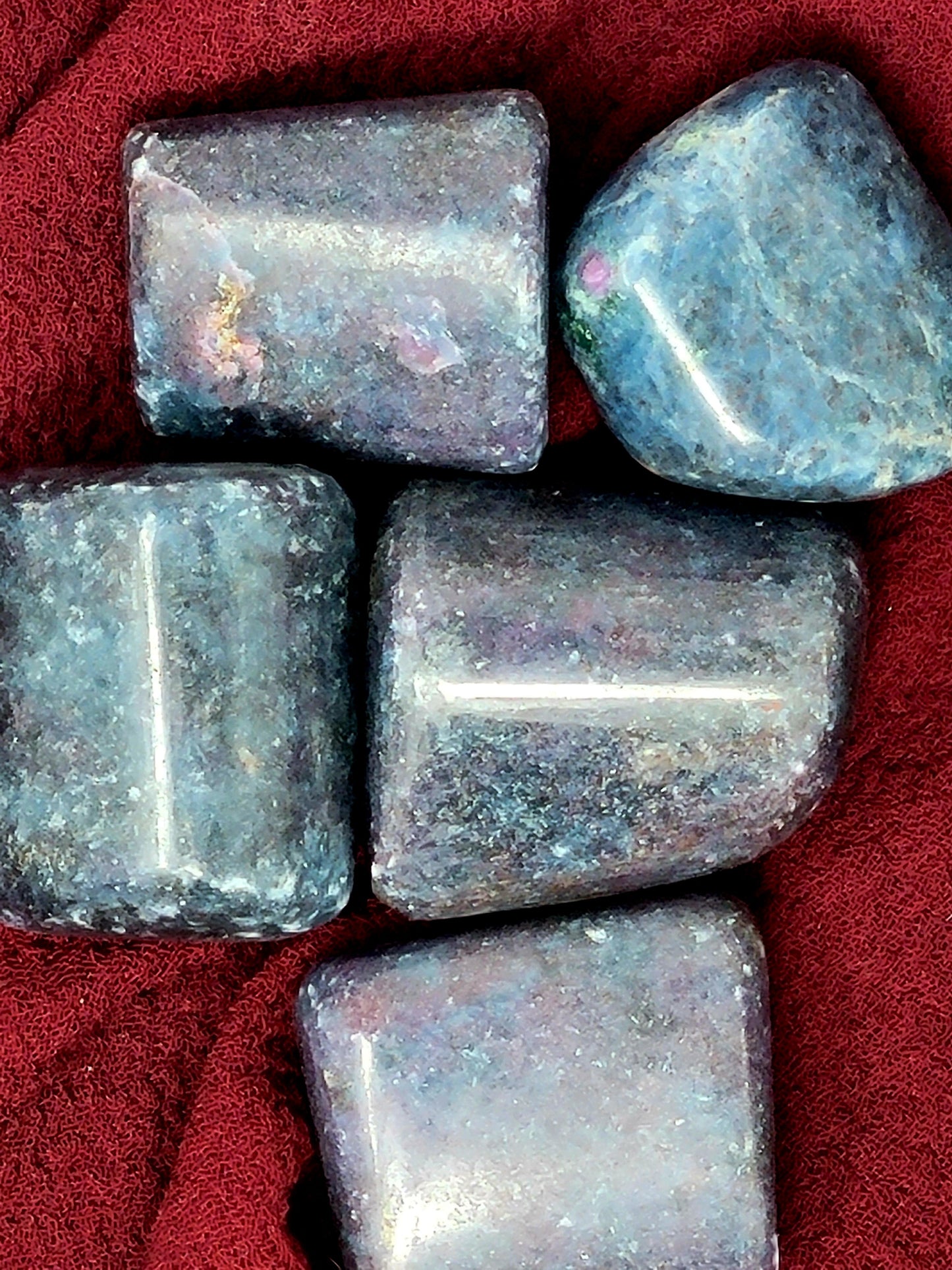 Ruby Kyanite Tumbled