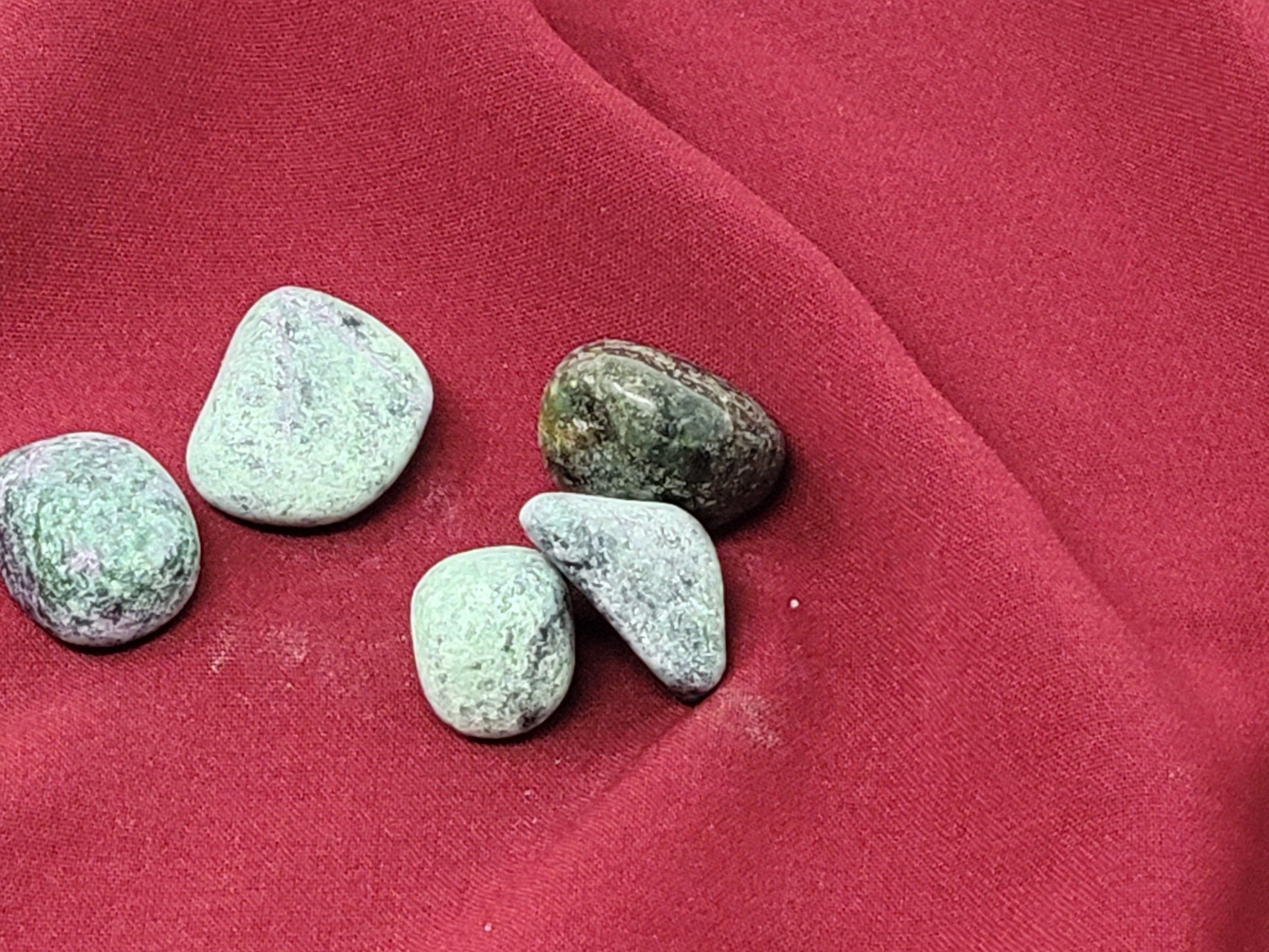 Ruby Zoisite Tumbled