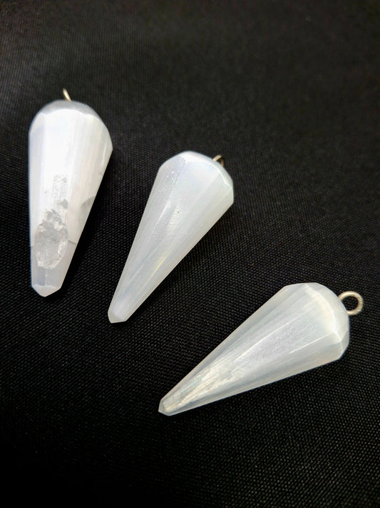 SELENITE PENDANT