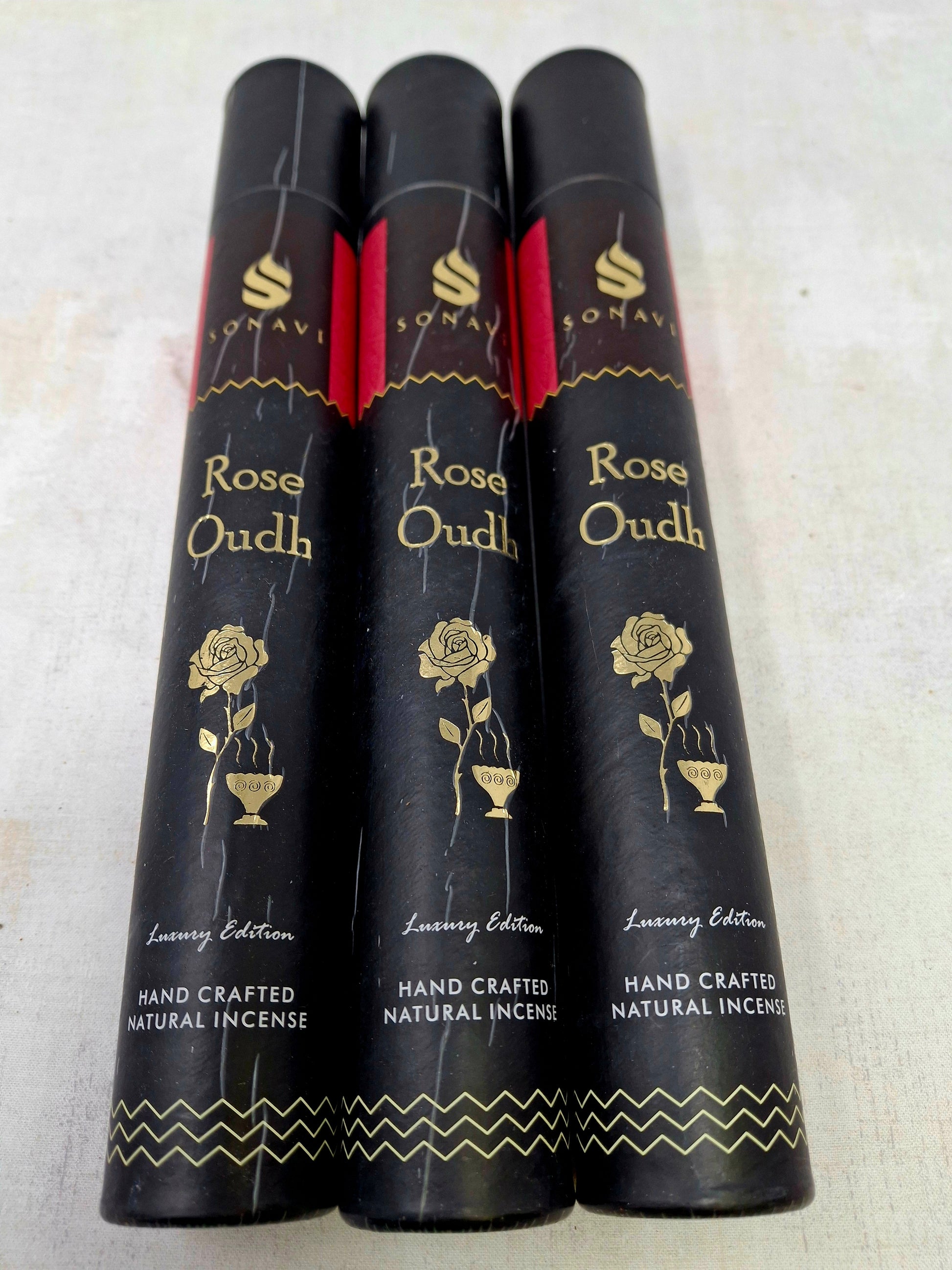 SONAVI - Luxury Edition - Rose Oudh 50 grams Incense