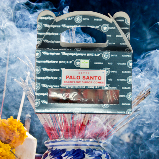 Satya Backflow Cone Incense Palo Santo