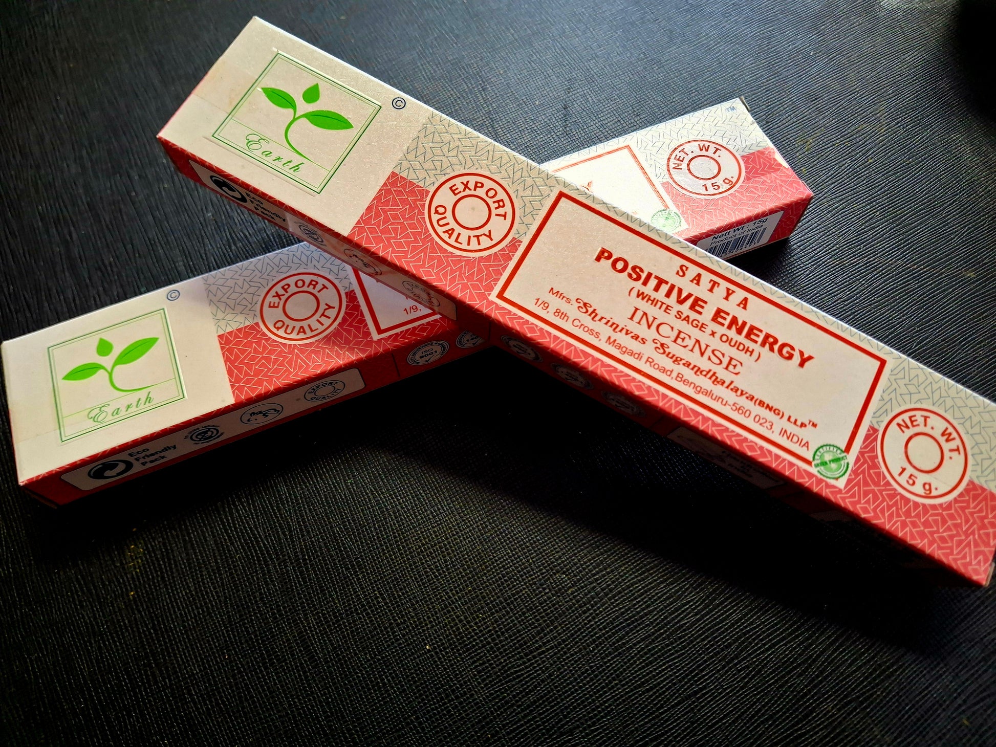 Satya Earth Incense -Positive Energy (15g)