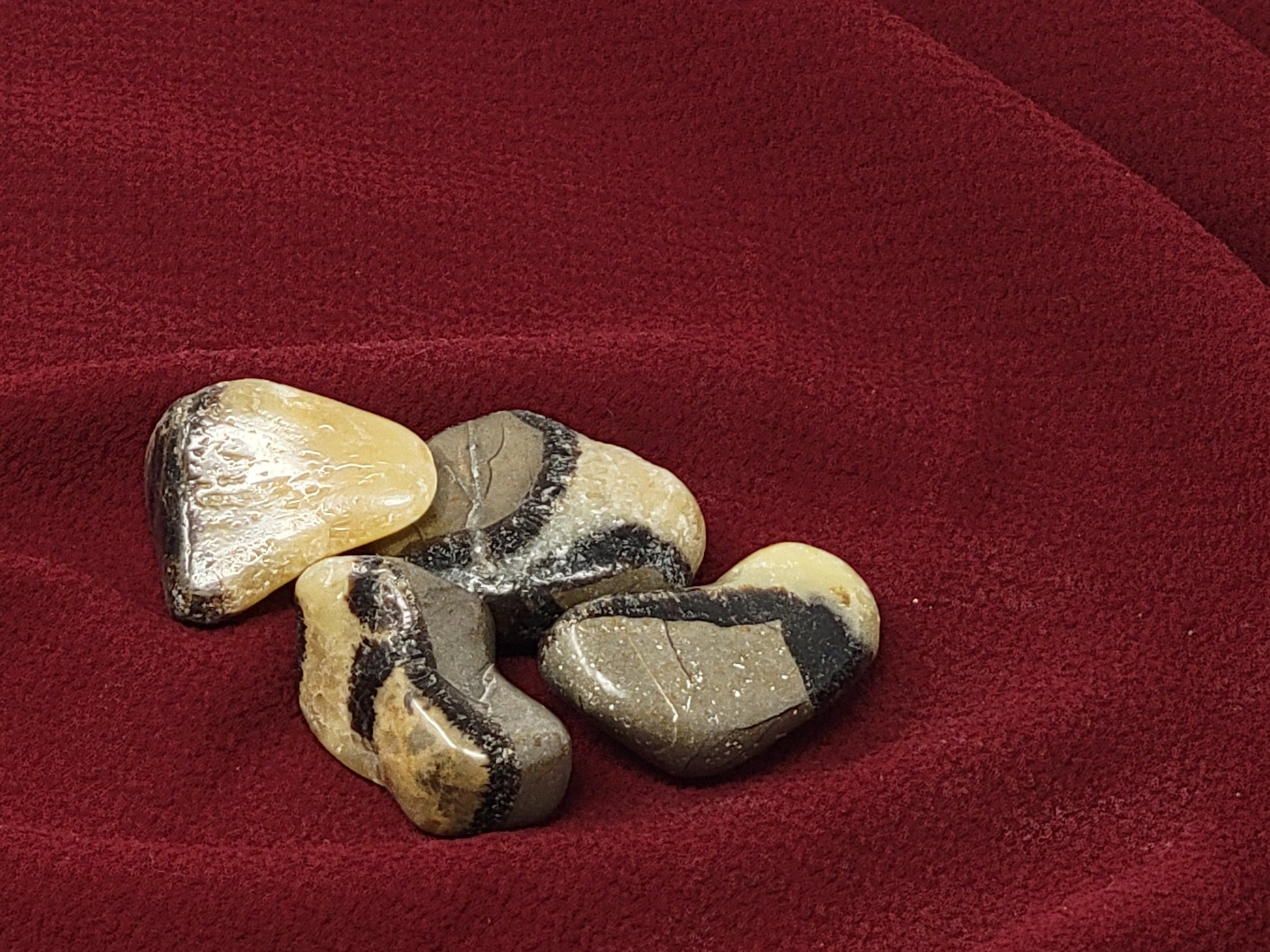 Septarian Calcite Tumbled