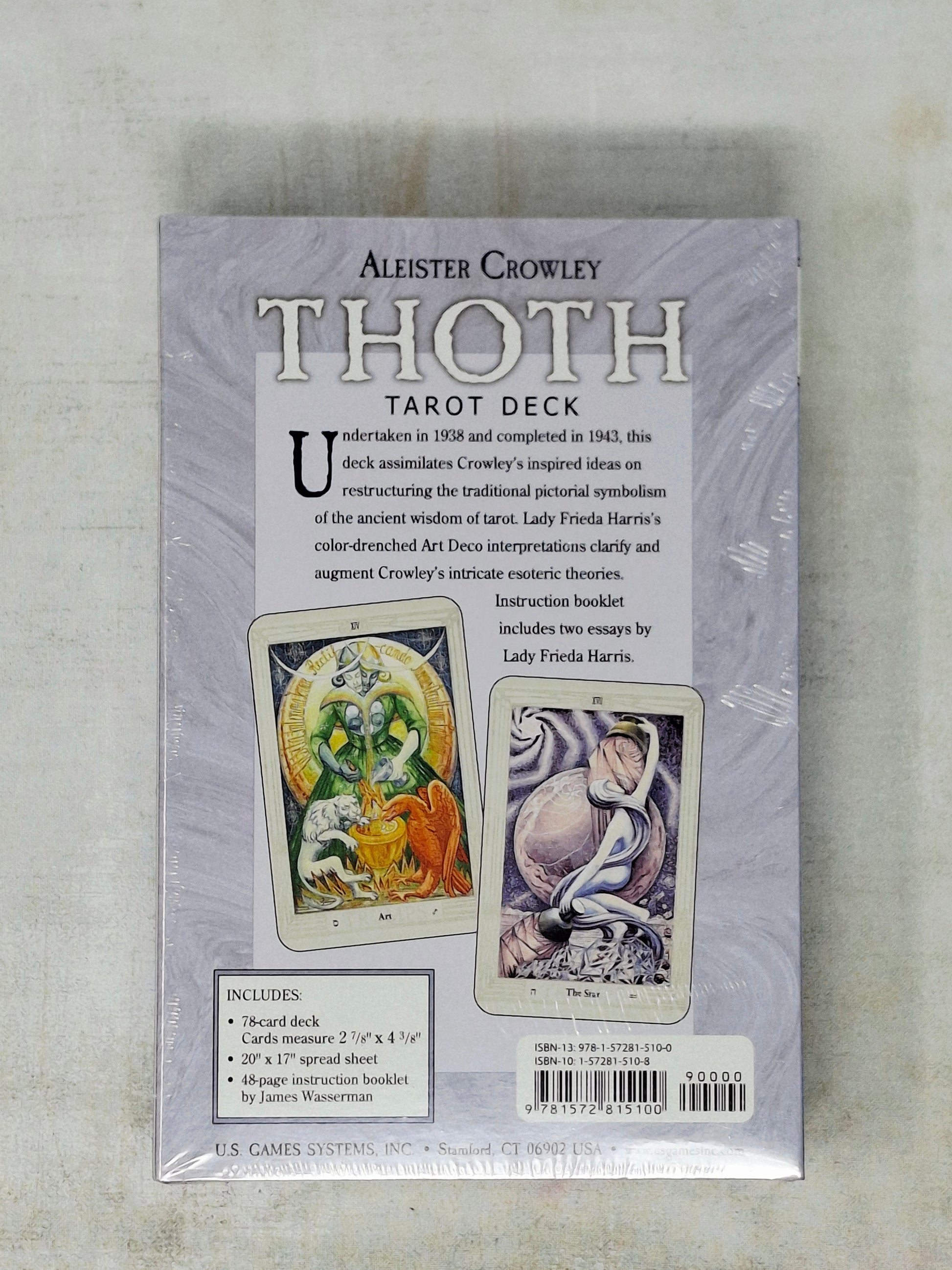 Small Crowley Thoth Tarot Deck Premier Edition