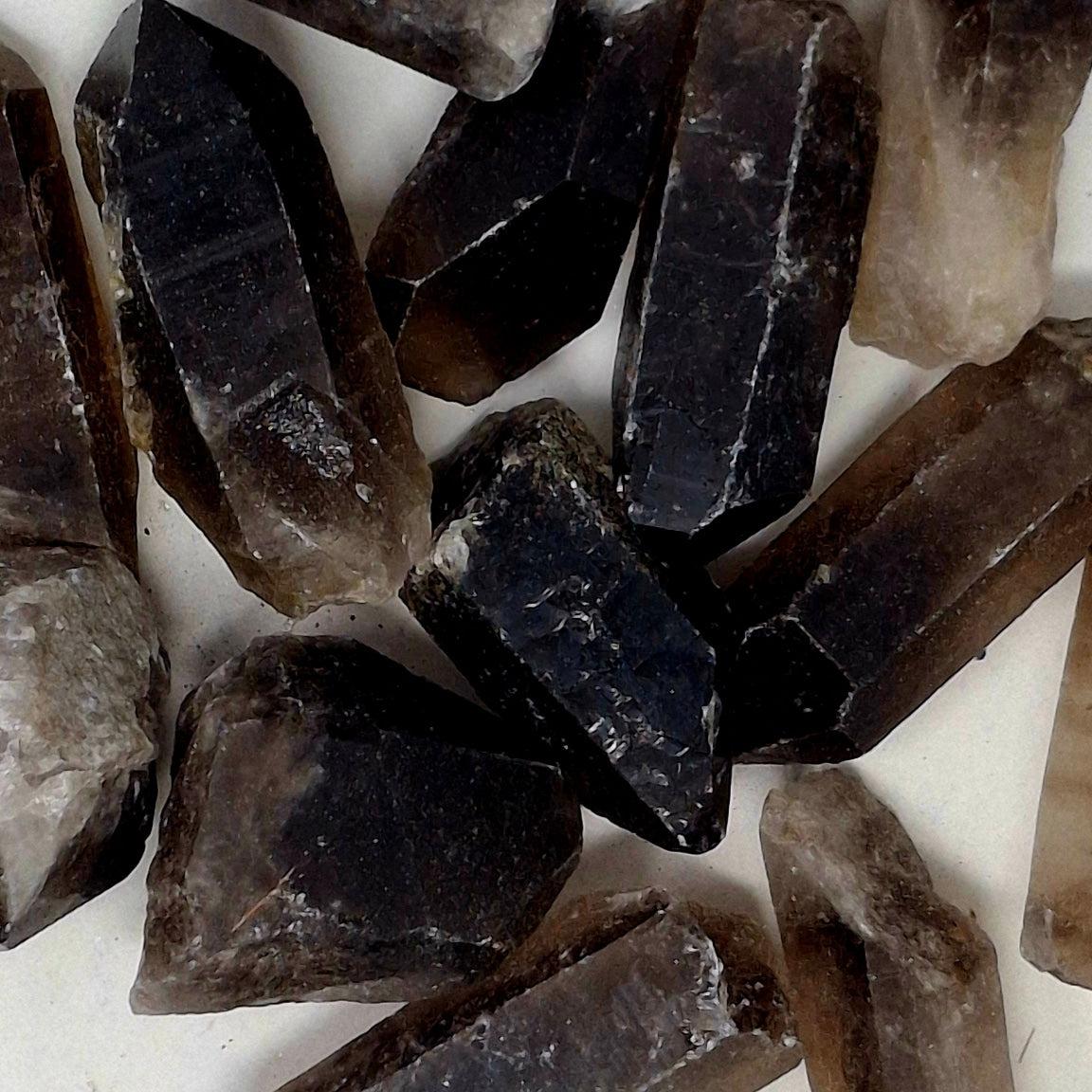 Smoky Quartz Points ( average 3")