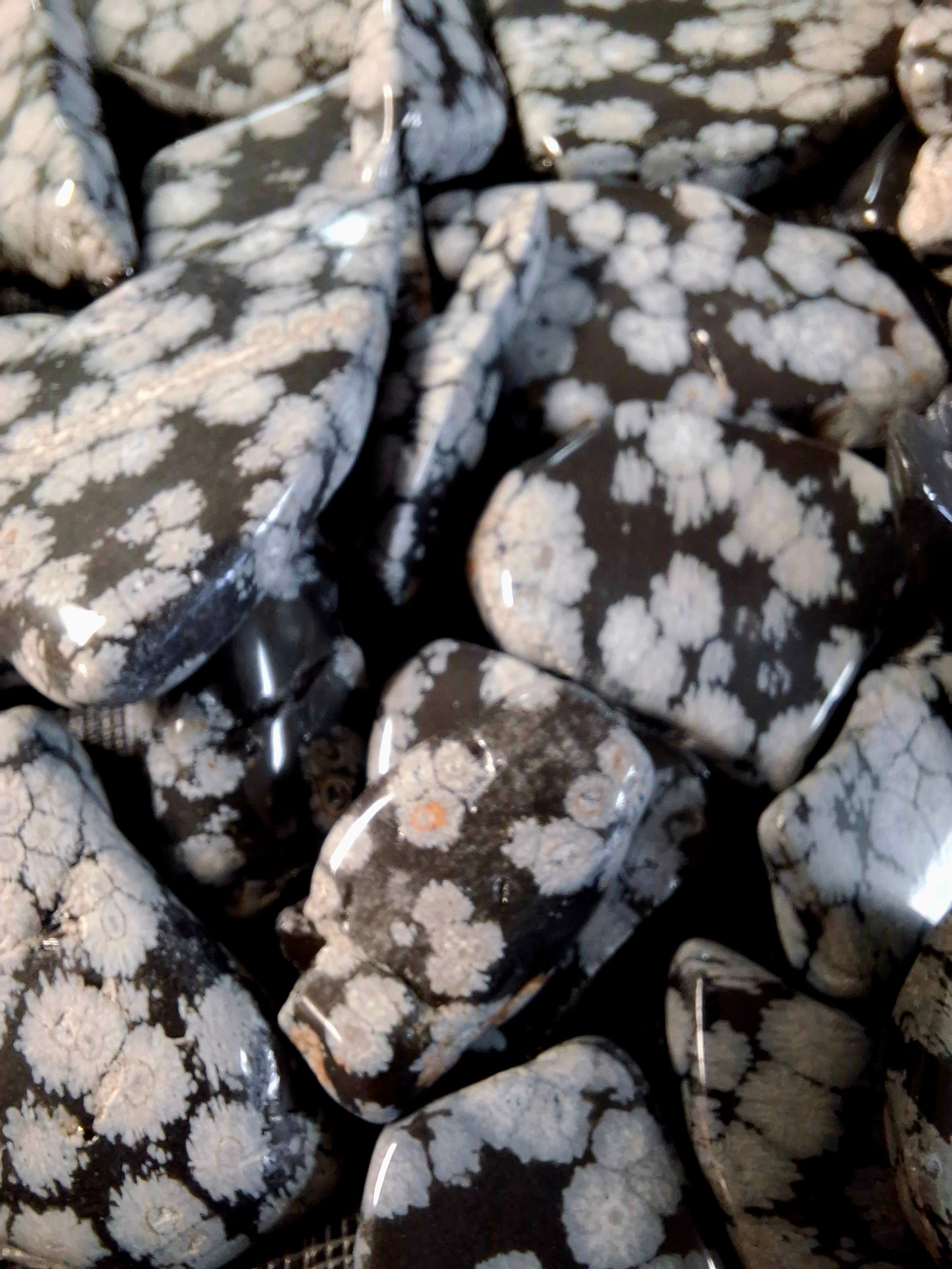 Snowflake Obsidian Polished