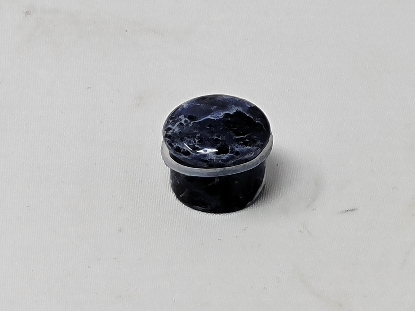 Sodalite Plug 4 GA 5mm