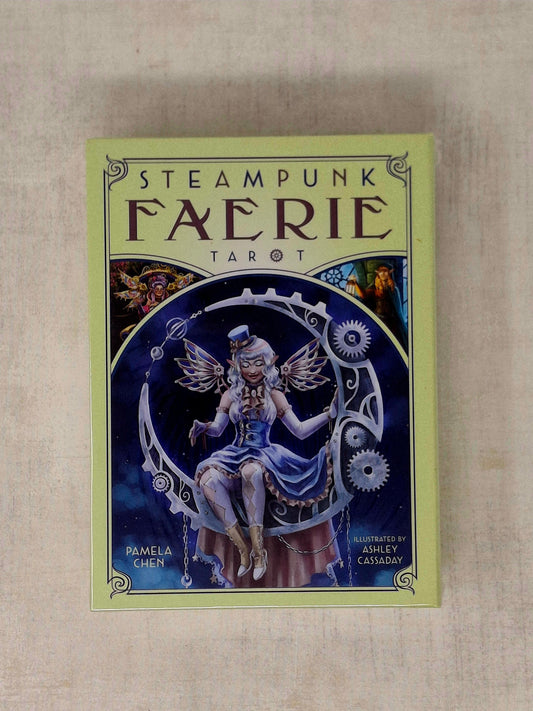 Steampunk Faerie Tarot by Pamela Chen (Author), Ashley Cassaday (Author)