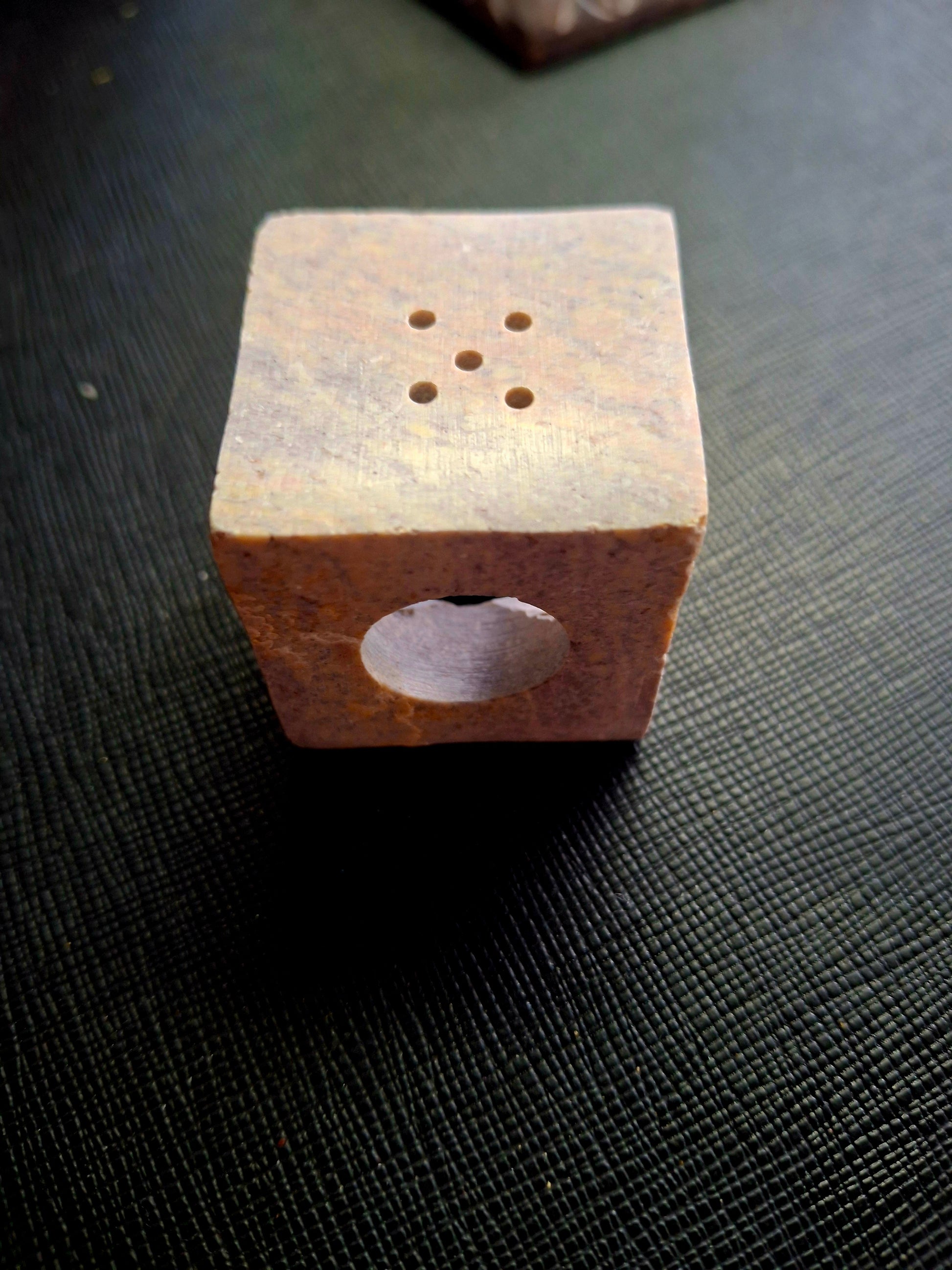 Stone Tower Burner Square 7 Chakra