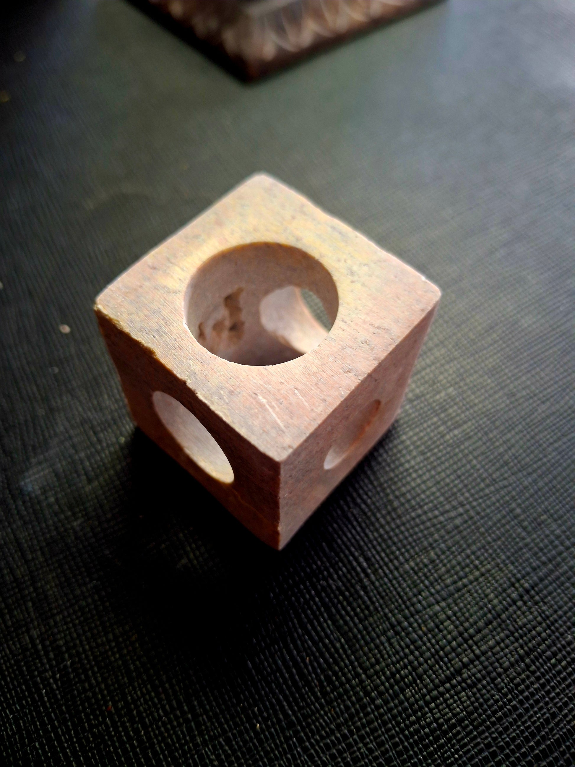 Stone Tower Burner Square 7 Chakra