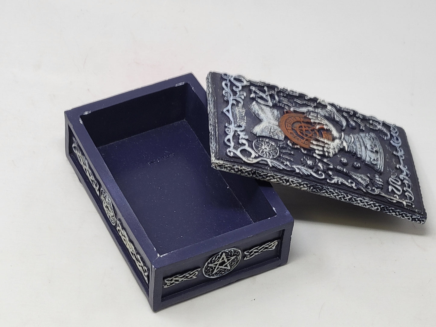 Storage Box - Resin Book Of Spells