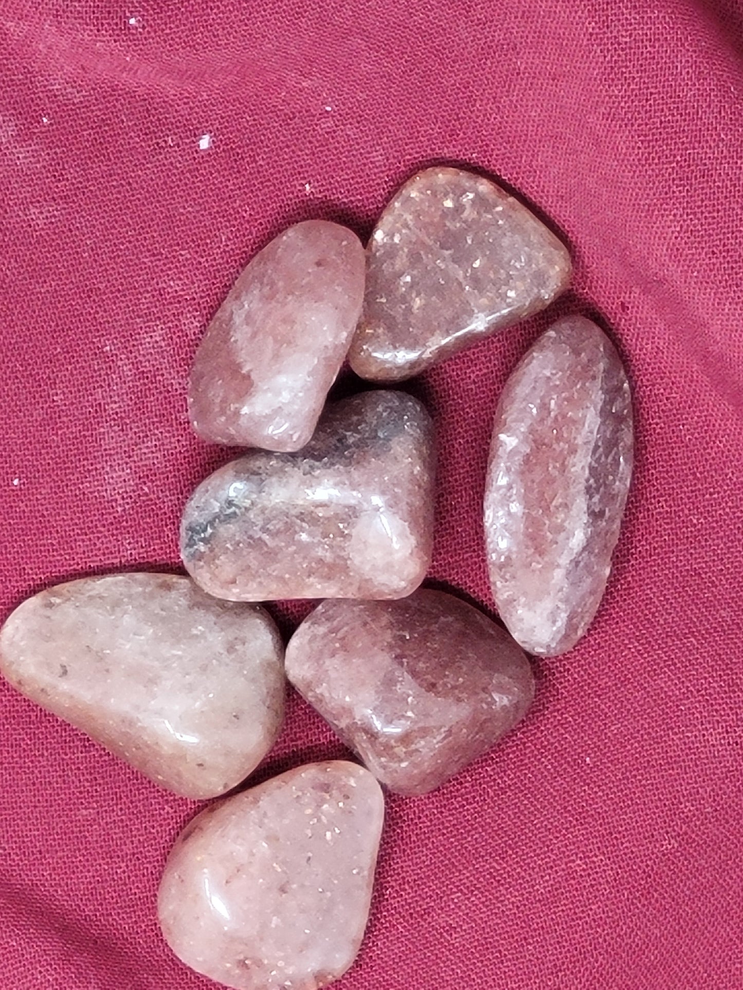 Strawberry Quartz Tumbled