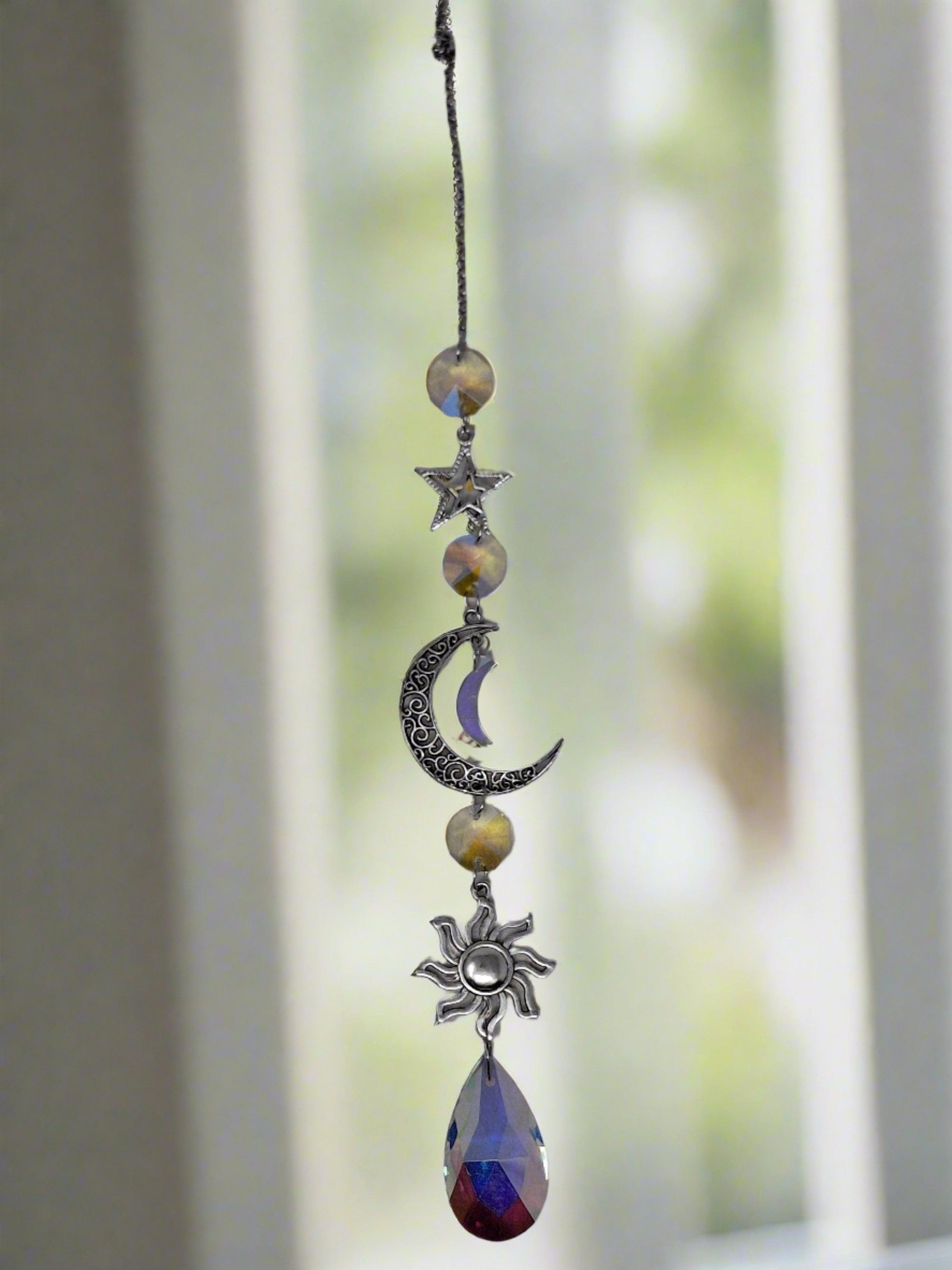 Sun Catcher - Star, Moon, Planet, Sun 16"