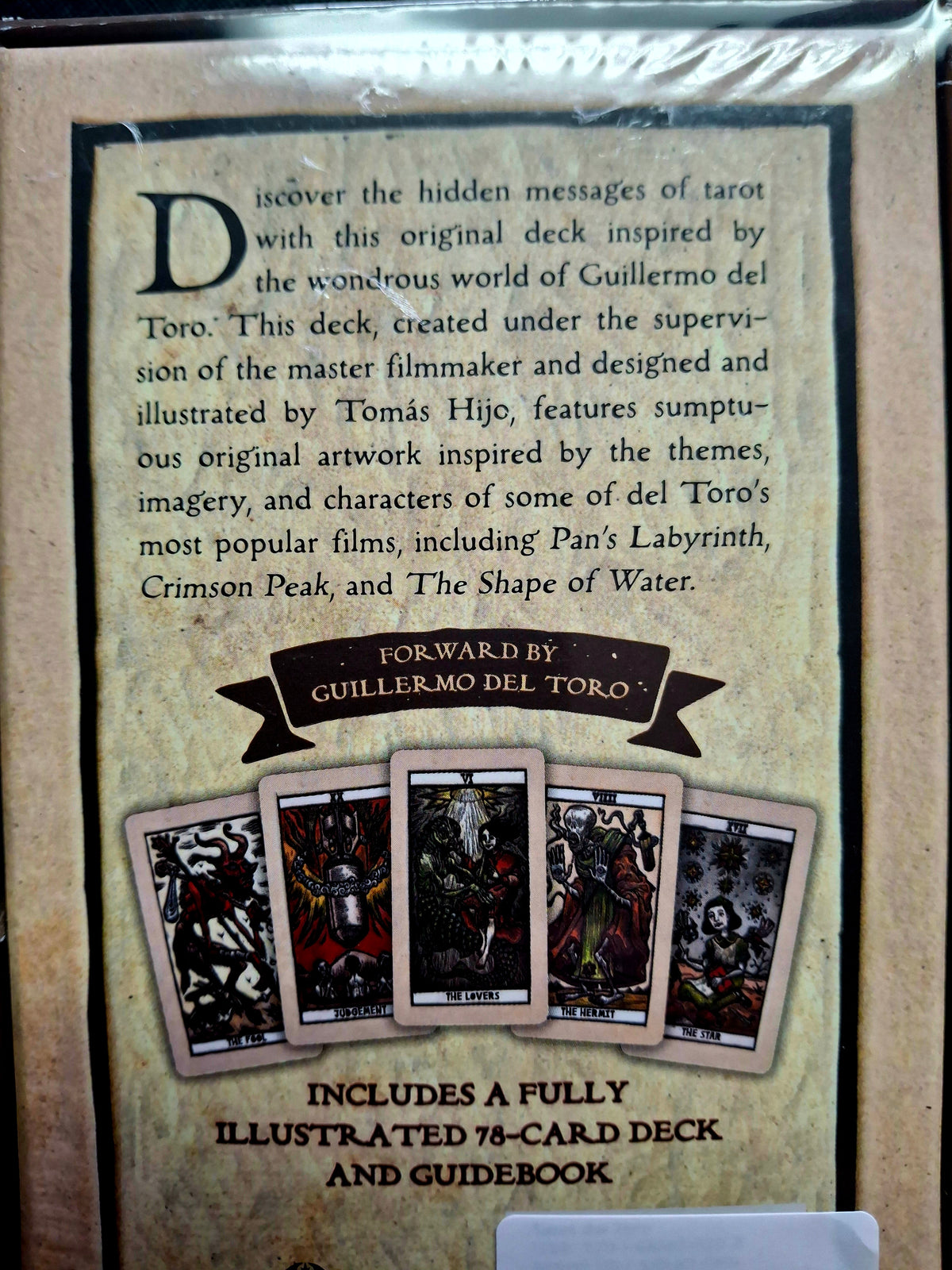 Tarot del Toro A Tarot Deck and Guidebook Inspired by the World of Guillermo del Toro By Tomás Hijo