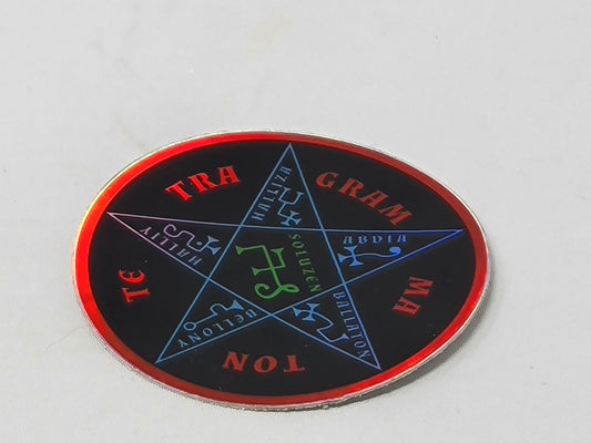 Tetragrammaton Holographic Sticker