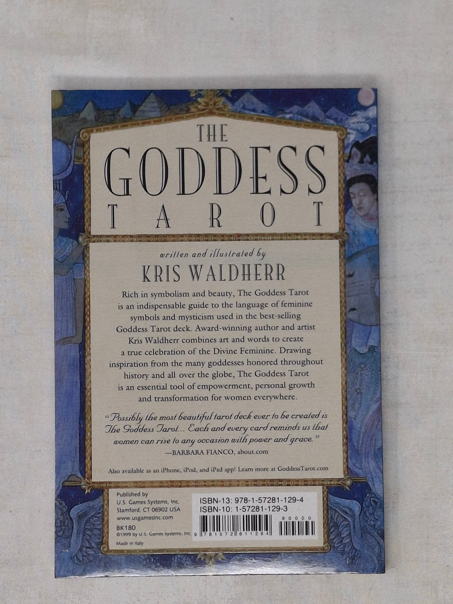 The Goddess Tarot Book