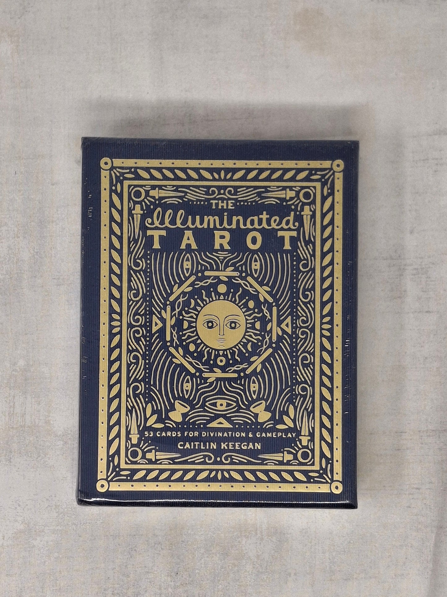 The Illuminated Tarot 53 Cards for Divination & Gameplay By Caitlin Keegan