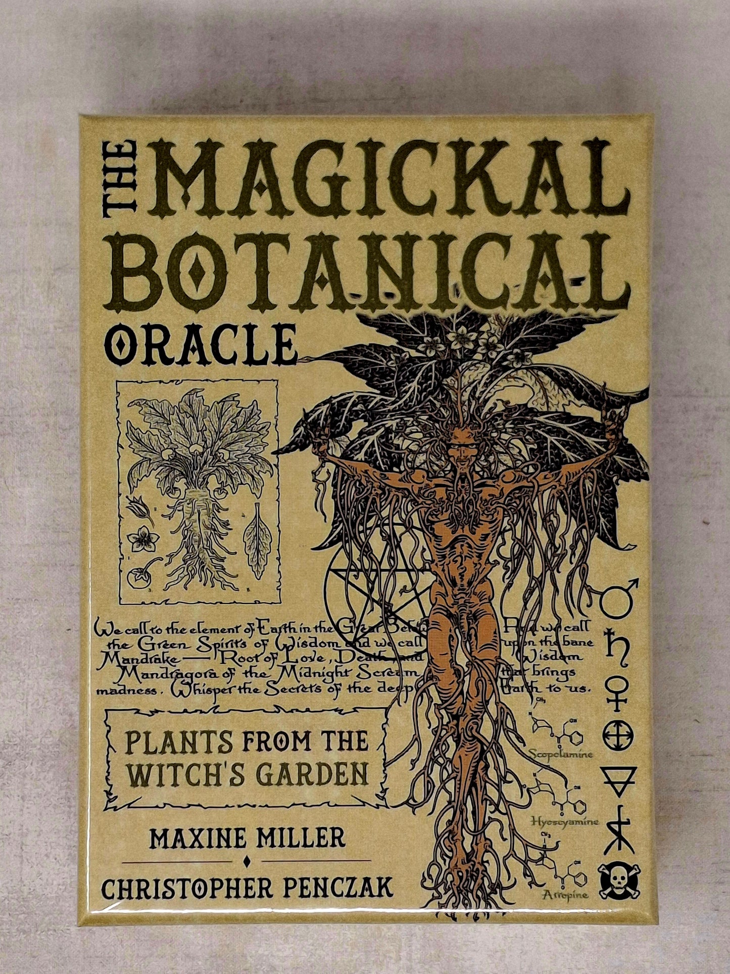 The Magickal Botanical Oracle by Maxine Miller (Author), Christopher Penczak (Author)