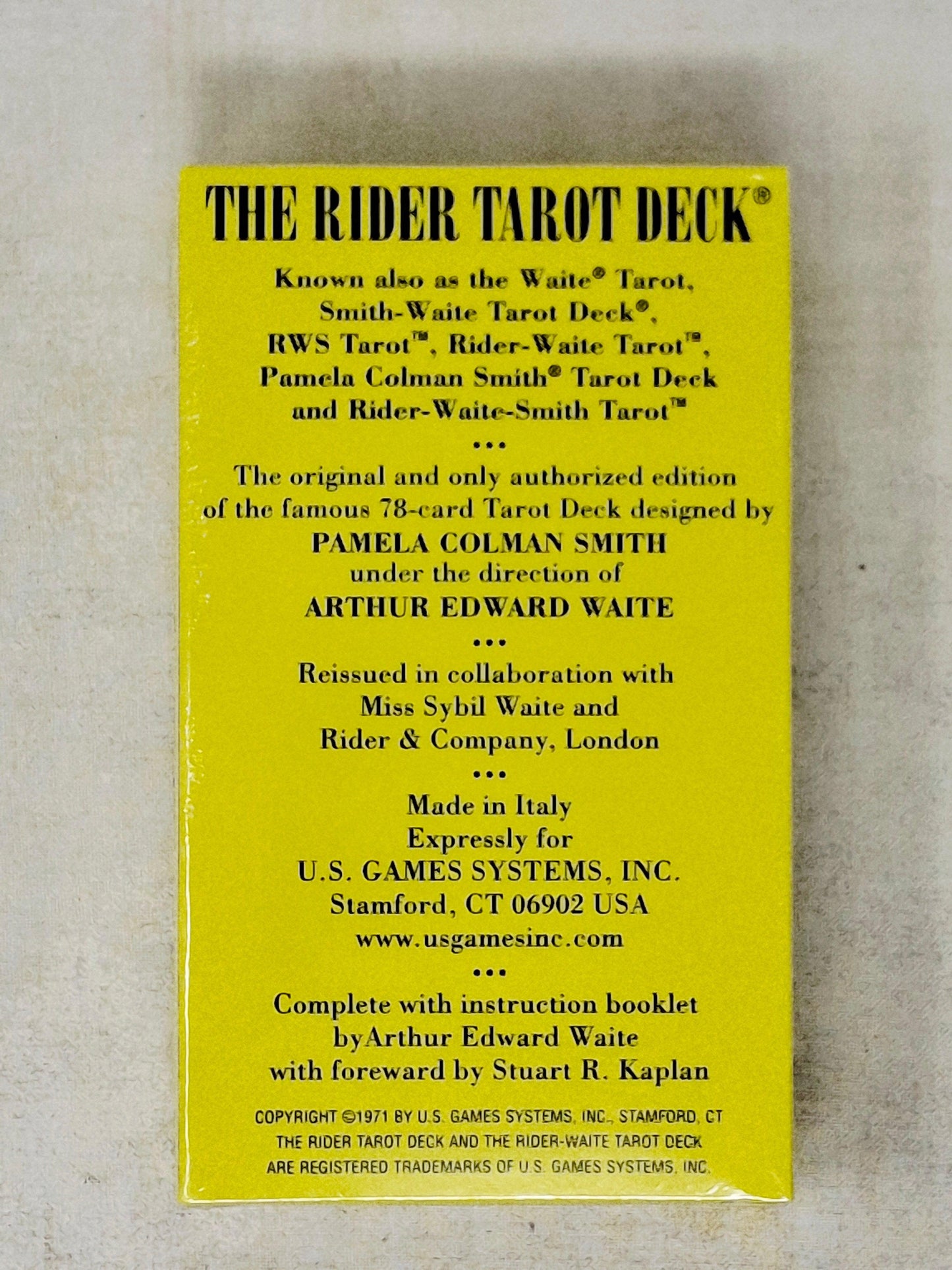 The Rider-Waite Tarot - Standard