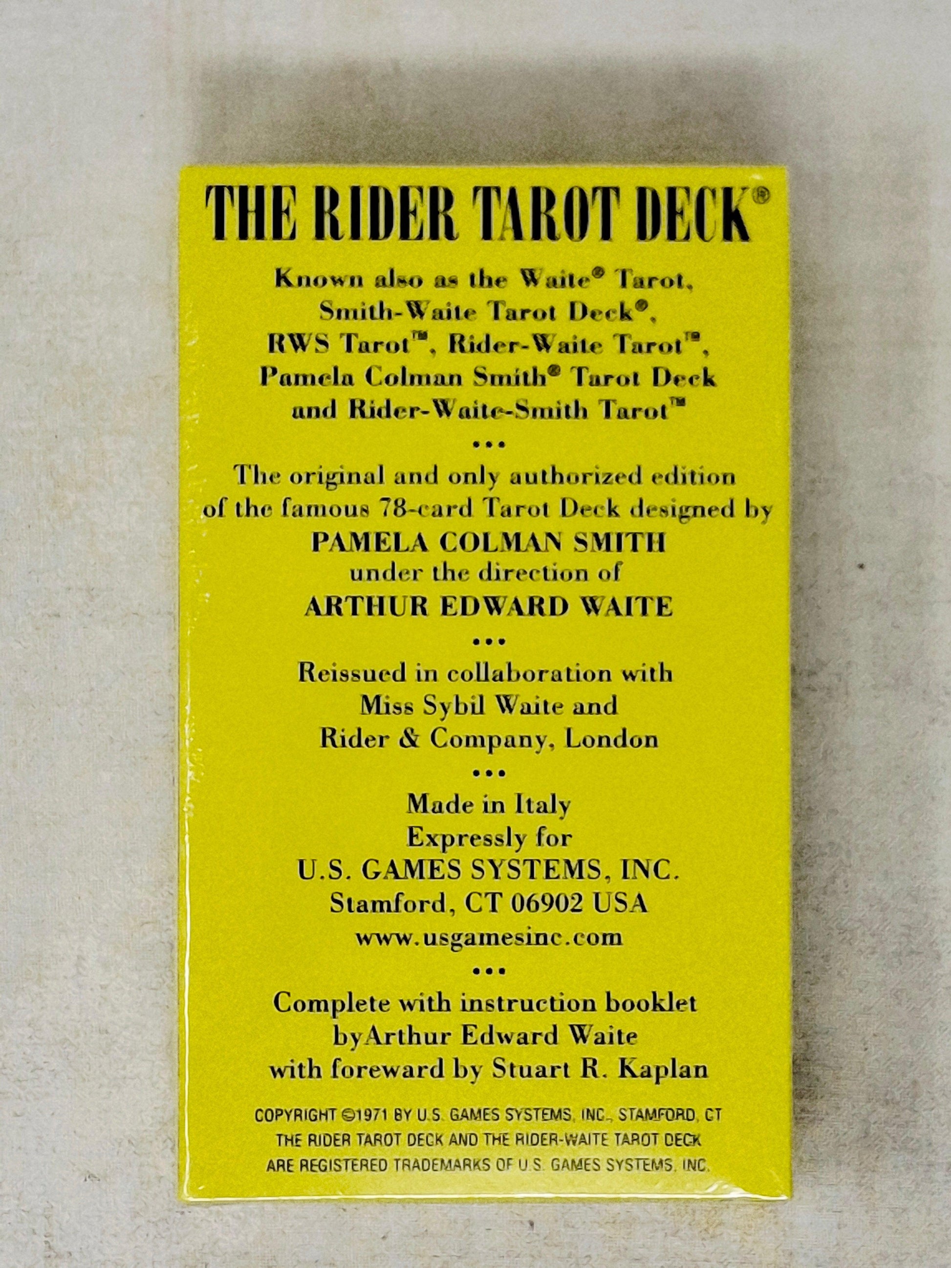 The Rider-Waite Tarot - Standard