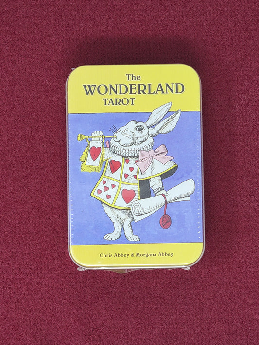 The Wonderland Tarot in a Tin