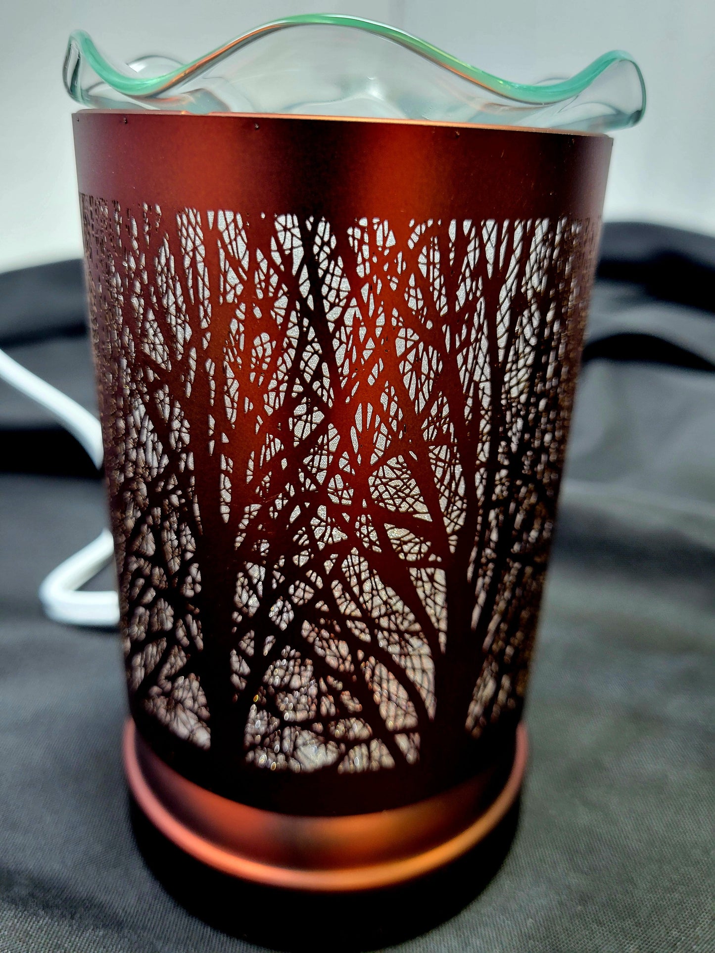 Touch Electric Copper Forest Oil Burner Warmer