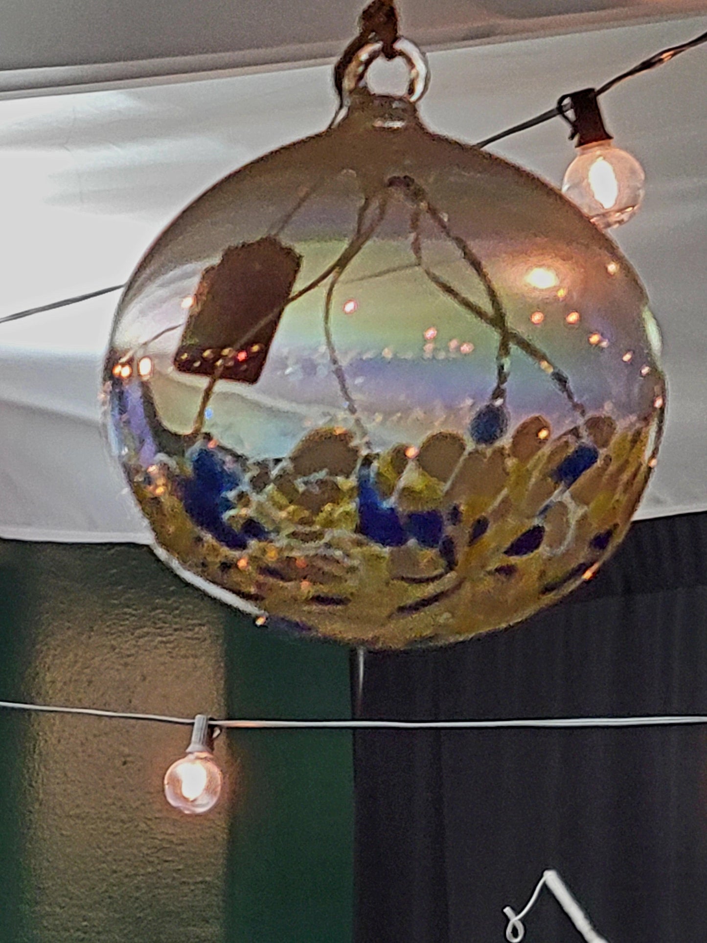 Witch Balls (JuJu Balls) (Handblown in Asheville North Carolina)