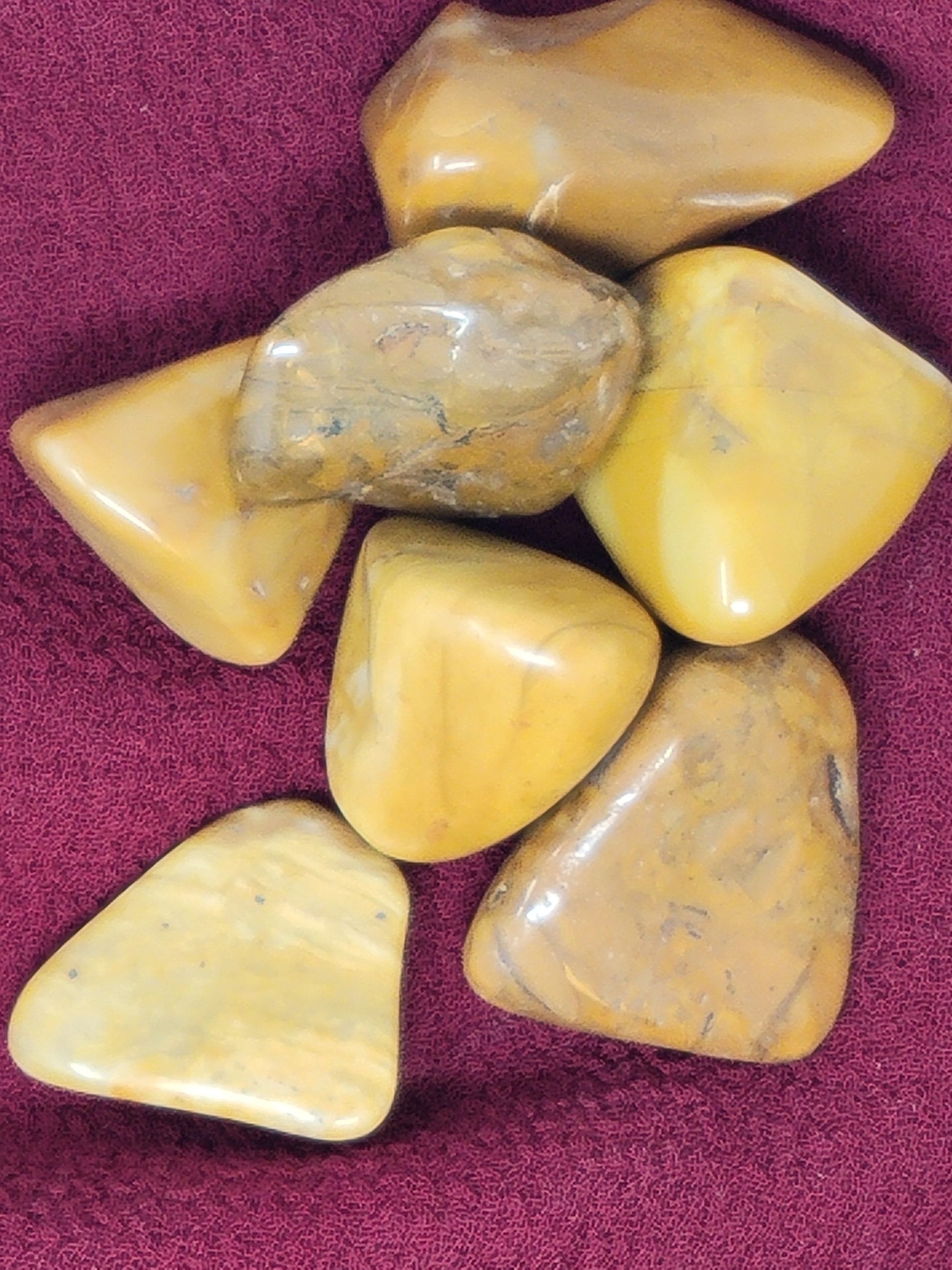 Yellow Jasper Tumbled