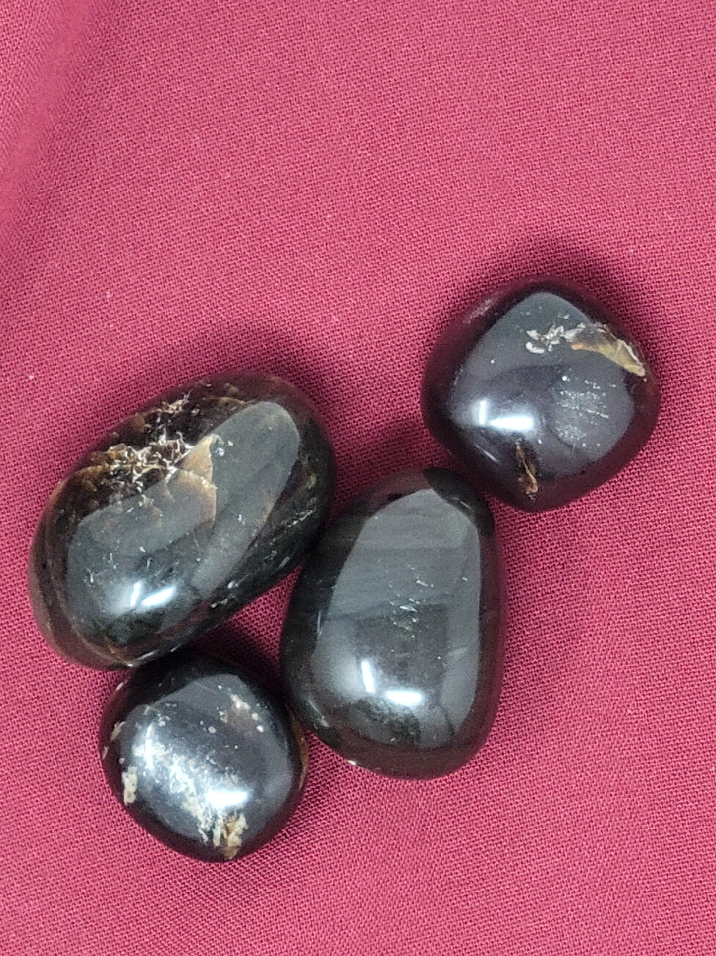 Zebra Amber Tumbled