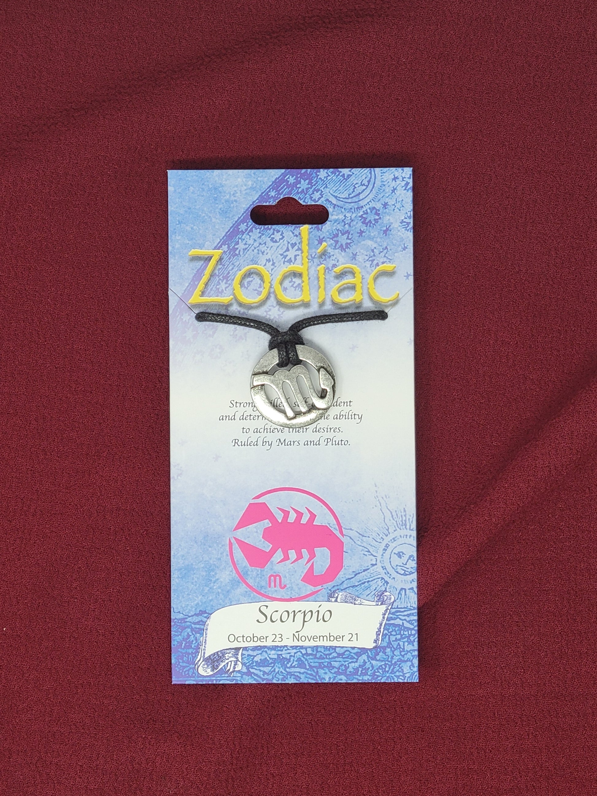 Zodiac Pendants (Carded)