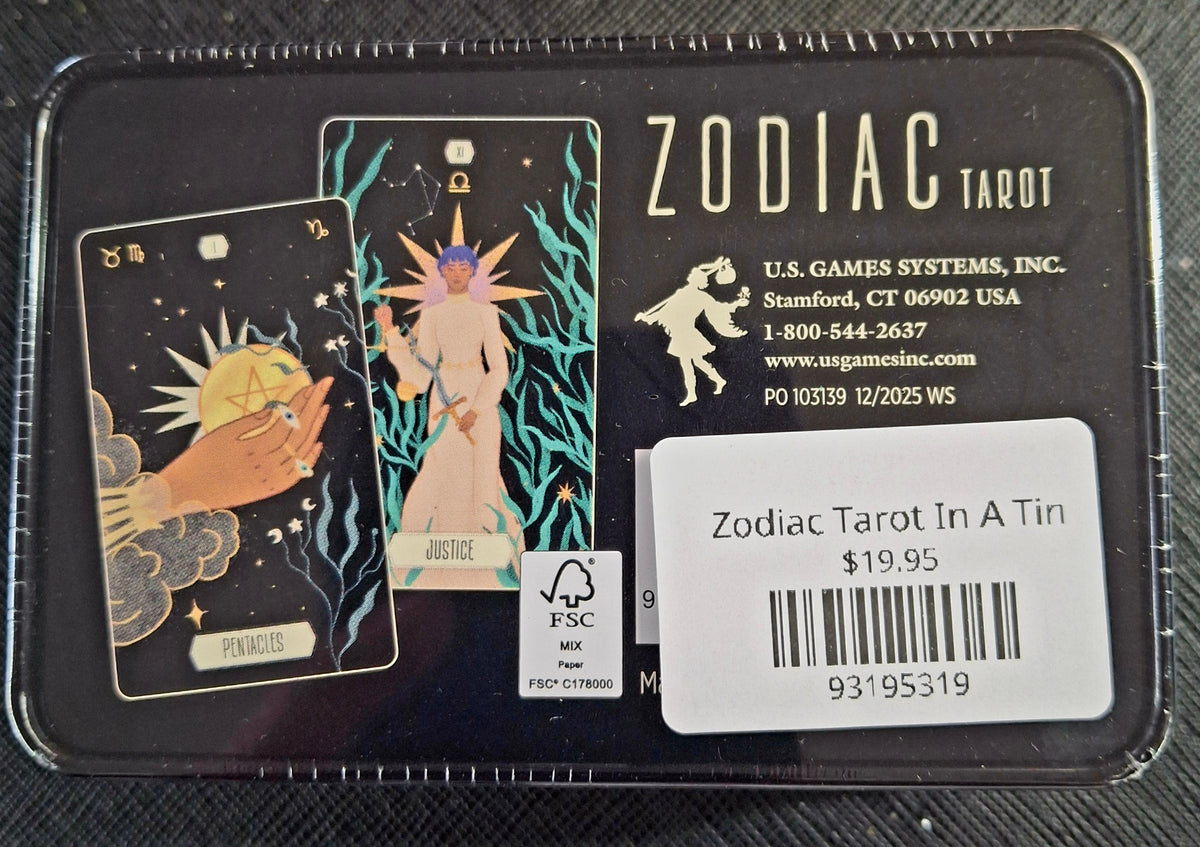 Zodiac Tarot In A Tin