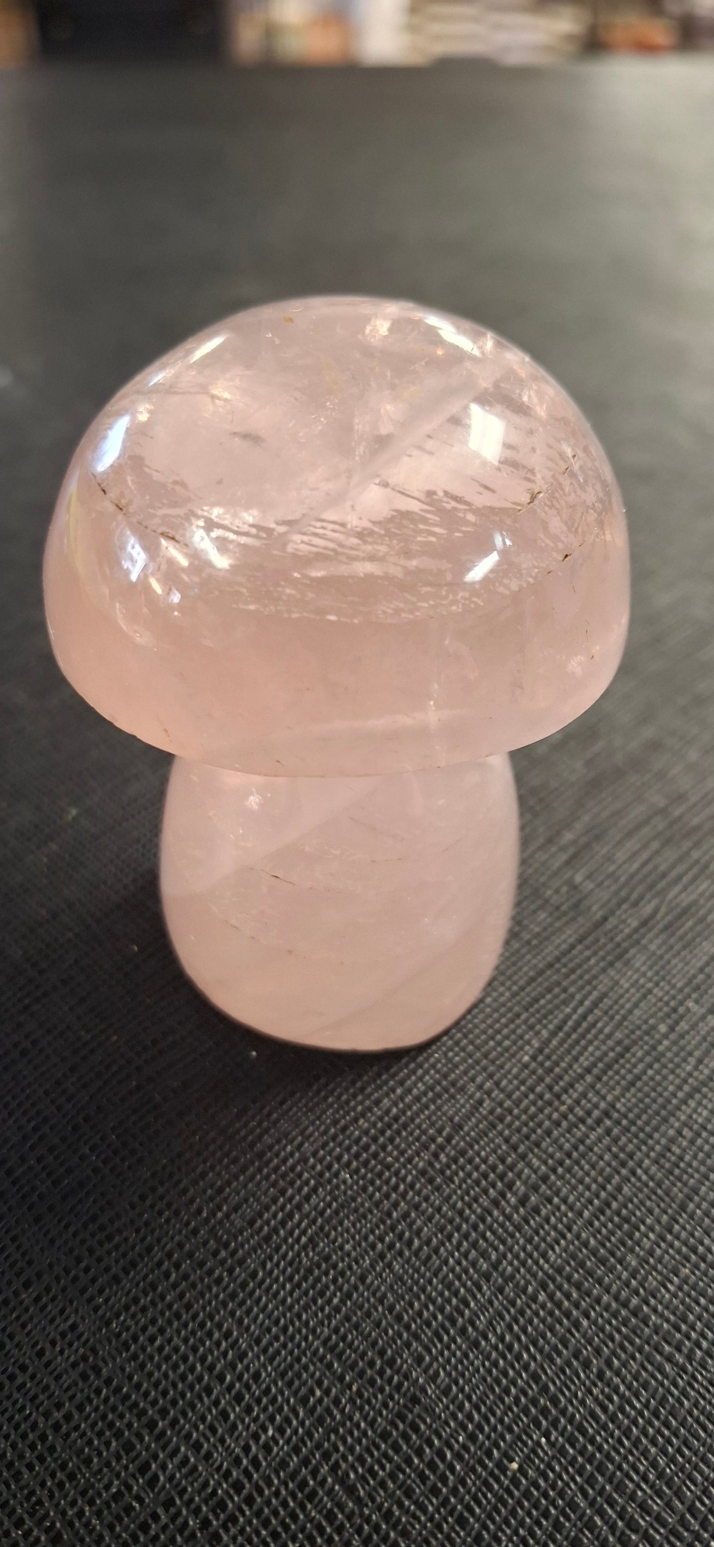 Rose Quartz Mushrooms 2-3"