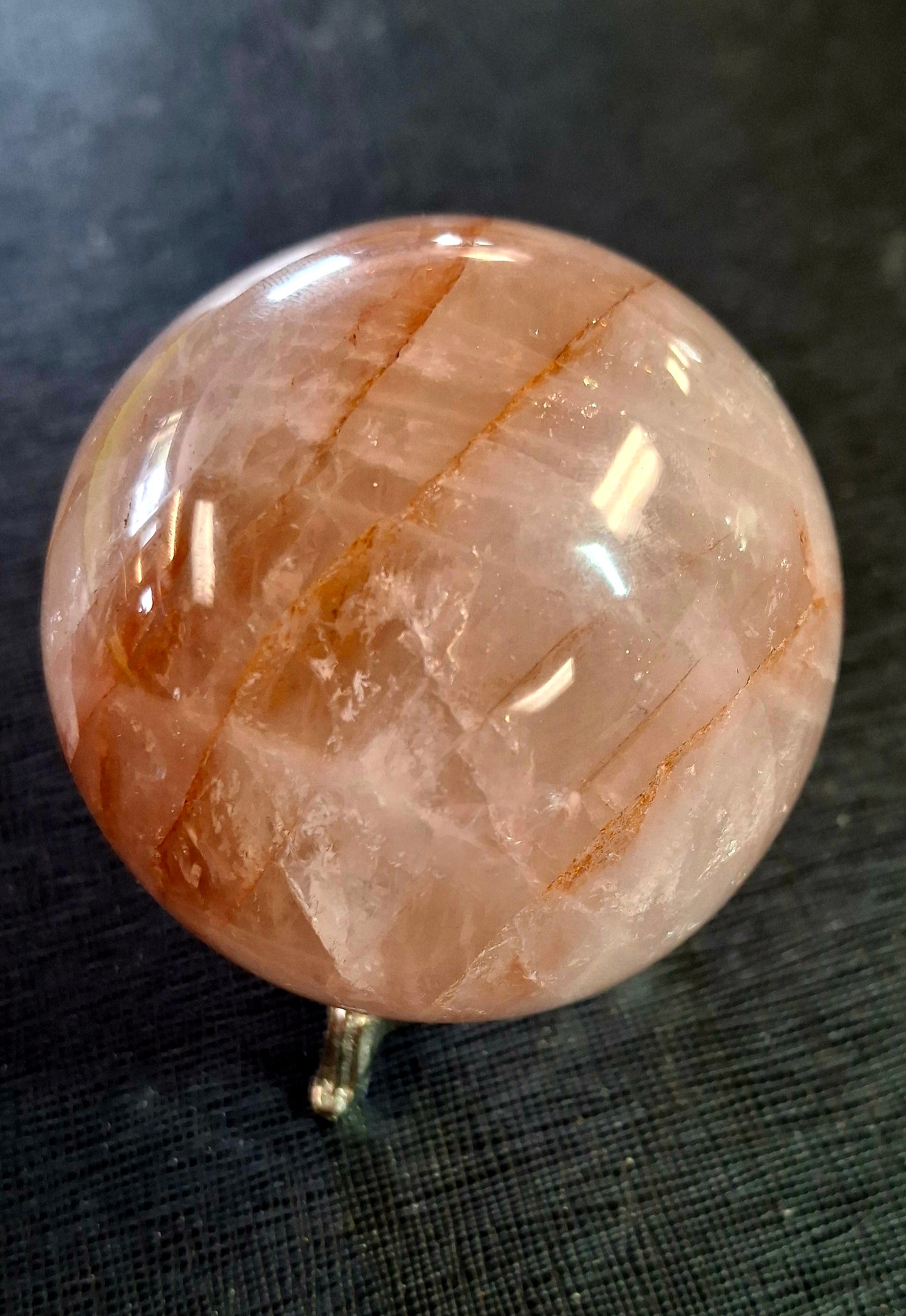 Fire Quartz Spheres (Hematoid quartz)