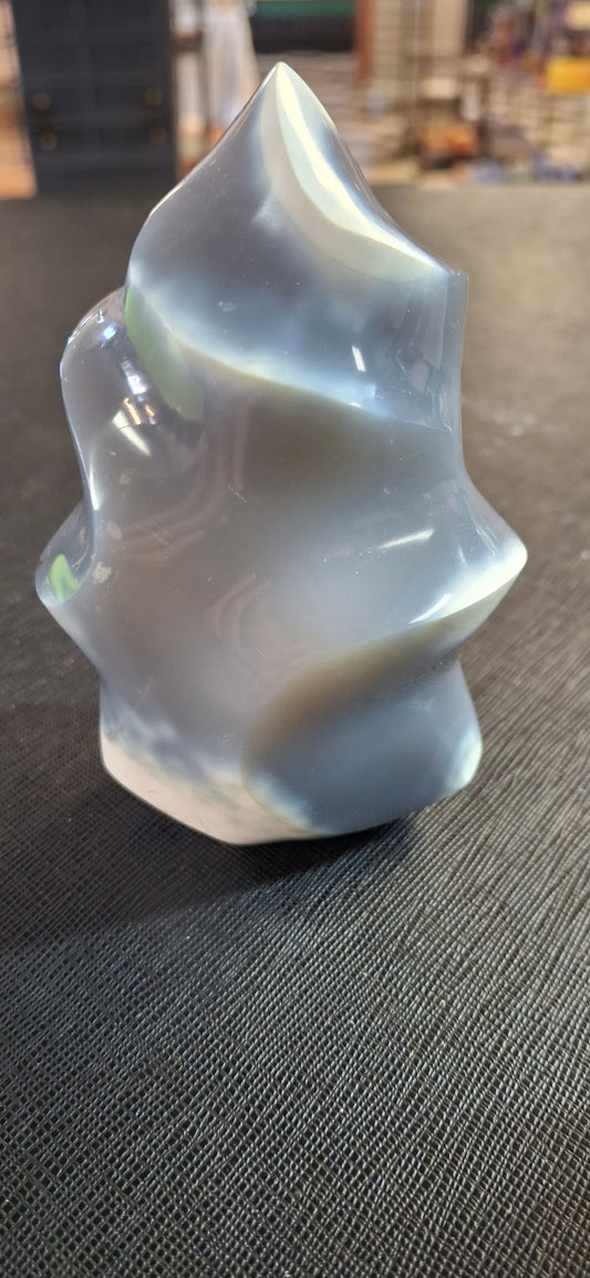 Orca Agate Flame